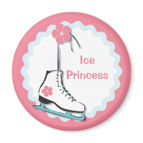 Ice Skate Fridge Magnets