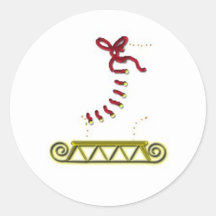 Ice Skate Sticker
