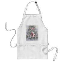 ICE SKATES in PINK by SHARON SHARPE Aprons