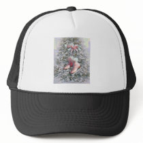 ICE SKATES in PINK by SHARON SHARPE Hat