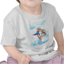 Ice skating Blue Dream Figure Skater Shirts