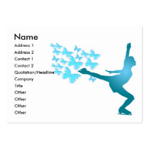 Ice Skating Business Card - Customisable! business cards