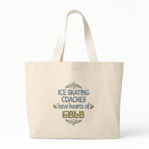 Ice Skating Coach Appreciation Canvas Bags
