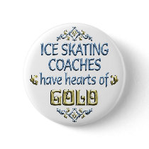 Ice Skating Coach Appreciation Pinback Buttons