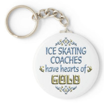 Ice Skating Coach Appreciation Key Chains