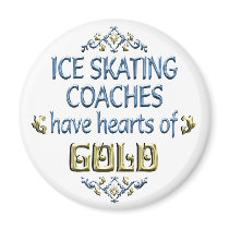 Ice Skating Coach Appreciation Refrigerator Magnet