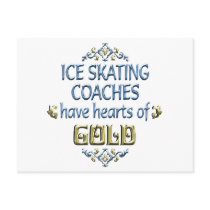 Ice Skating Coach Appreciation Post Card