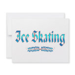 ICE SKATING invitations