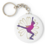 Ice Skating keychain