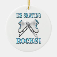 Ice Skating Rocks Ornament