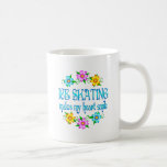 Ice Skating Smiles Mugs