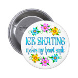 Ice Skating Smiles Pin