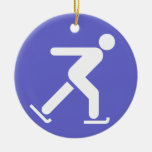 Ice Skating Symbol Ornament