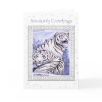 Ice Tigers Christmas Card