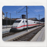 ICE train in Cologne in Germany mousepads