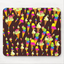 Ice Wallpaper Mouse Pad