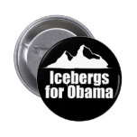 Icebergs for Obama Buttons