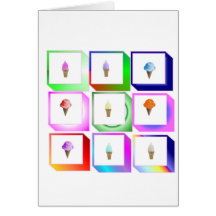 icecream boxes cards