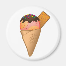 Icecream Fridge Magnets