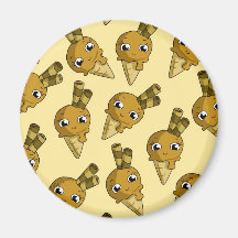 Icecream Refrigerator Magnet