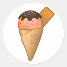 Icecream Sticker