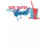 icee dates are cool (girls) t-shirts