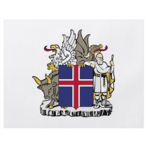 Iceland Coat of Arms Full Color Flyer