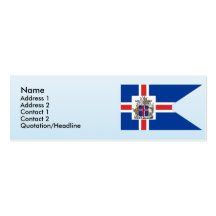 Icelandic Presidential, Iceland Business Card Templates