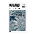 Icey stars postage