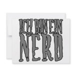 Ich Bin Ein Nerd invitations