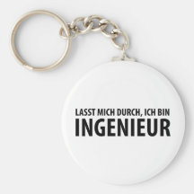 Ich bin Ingenieur icon Keychains