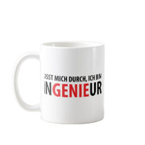 Ich bin Ingenieur Coffee Mugs