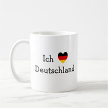 Ich liebe Deutschland Coffee Mugs
