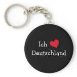 Ich liebe Deutschland keychains