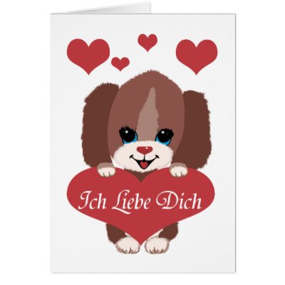 Ich Liebe Dich Card