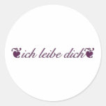 ich liebe dich stickers