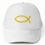Ichthus - Christian Fish Symbol hats