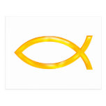 Ichthus - Christian Fish Symbol Postcards