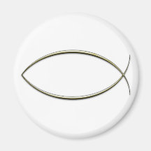 Ichthus Refrigerator Magnet