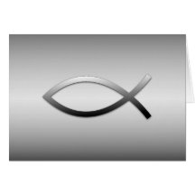 Ichthys Jesus Fish Card