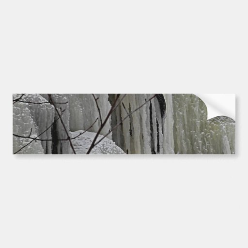 Icicle Falls Bumper Stickers