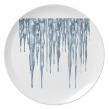 Icicles Party Plates