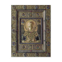 Icon depicting the Archangel Michael Postcard