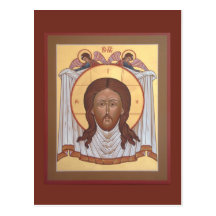 Icon "Not Made With Hands" Postcard
