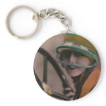 Iconic Early 20th Century Flapper Driving Car keychains