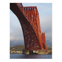 Iconic Forth Rail Bridge Post Card