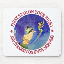 ICONIC IMAGE FROM PETER PAN MOUSE PADS