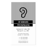 Iconographic Ear Appointment Business Card