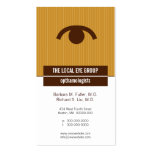Iconographic Optical Appointment Business Card