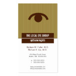 Iconographic Optical Appointment Business Card